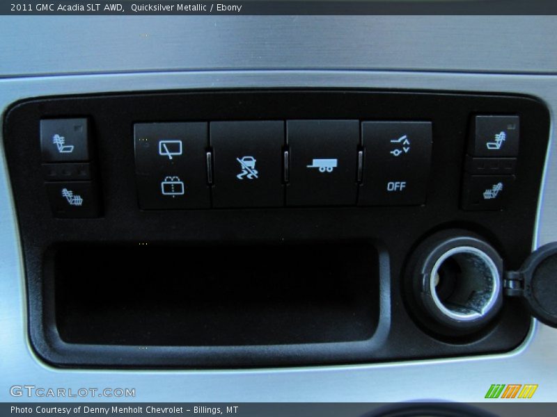 Quicksilver Metallic / Ebony 2011 GMC Acadia SLT AWD