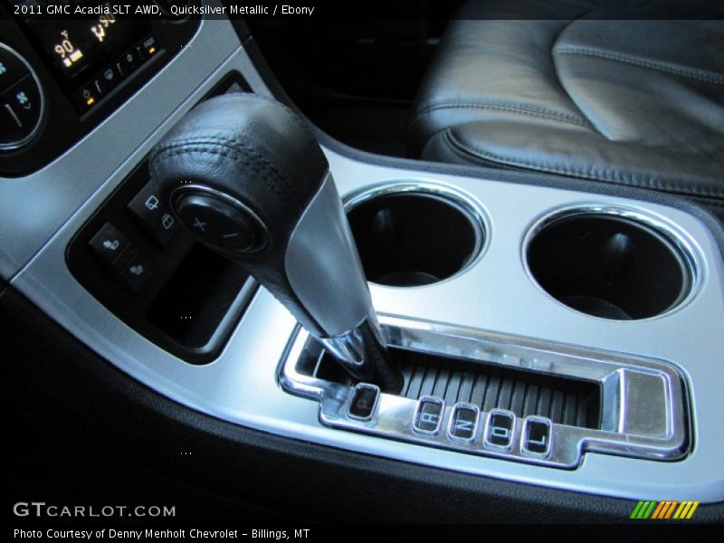 Quicksilver Metallic / Ebony 2011 GMC Acadia SLT AWD