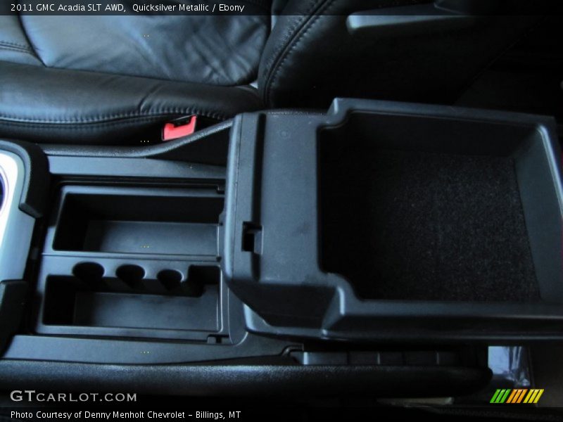 Quicksilver Metallic / Ebony 2011 GMC Acadia SLT AWD