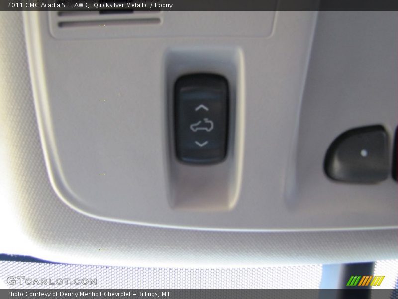 Quicksilver Metallic / Ebony 2011 GMC Acadia SLT AWD