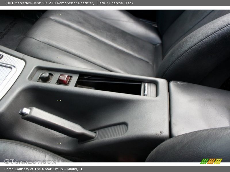 Black / Charcoal Black 2001 Mercedes-Benz SLK 230 Kompressor Roadster
