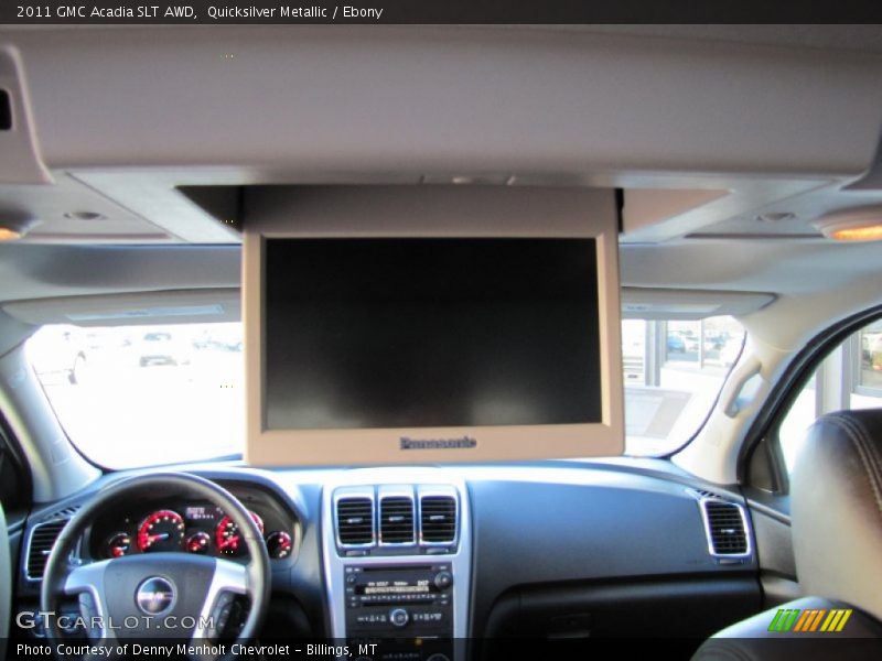 Quicksilver Metallic / Ebony 2011 GMC Acadia SLT AWD