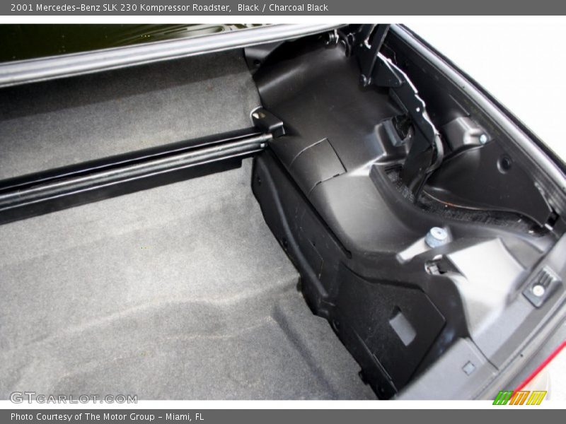 Black / Charcoal Black 2001 Mercedes-Benz SLK 230 Kompressor Roadster