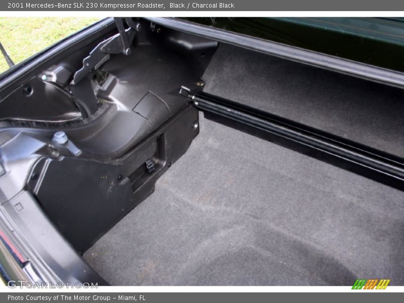Black / Charcoal Black 2001 Mercedes-Benz SLK 230 Kompressor Roadster