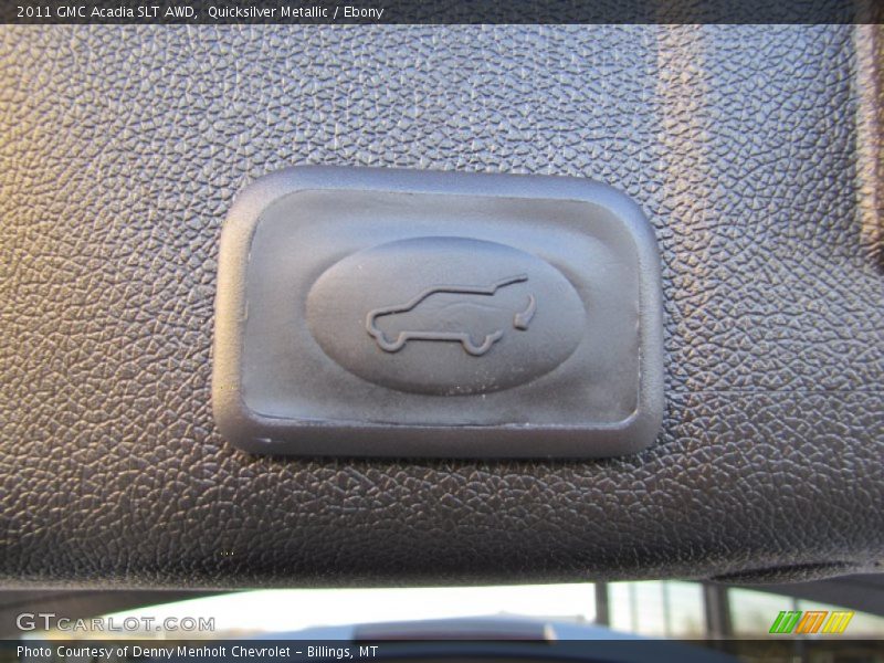 Quicksilver Metallic / Ebony 2011 GMC Acadia SLT AWD