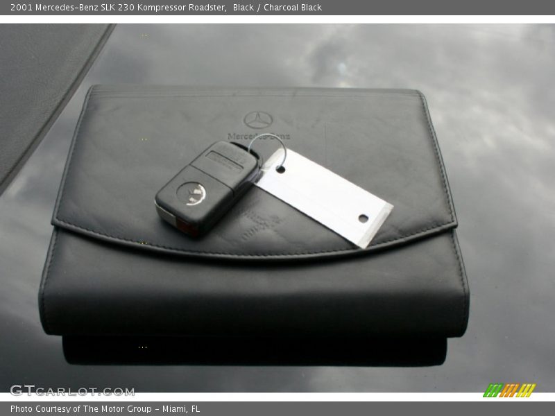 Black / Charcoal Black 2001 Mercedes-Benz SLK 230 Kompressor Roadster