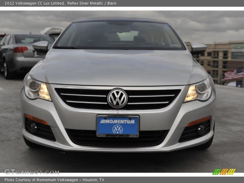 Reflex Silver Metallic / Black 2012 Volkswagen CC Lux Limited