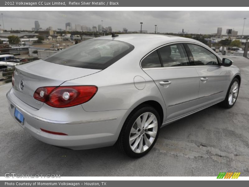 Reflex Silver Metallic / Black 2012 Volkswagen CC Lux Limited