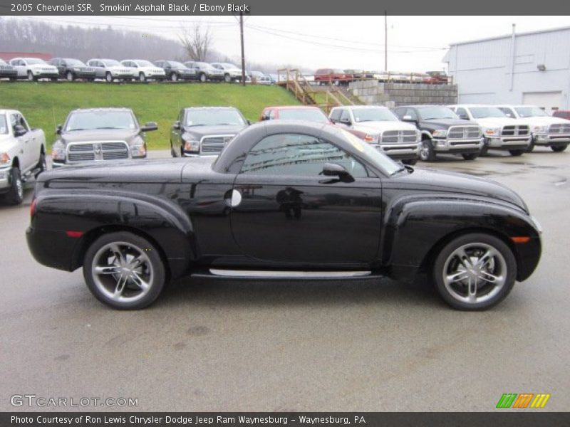 Smokin' Asphalt Black / Ebony Black 2005 Chevrolet SSR
