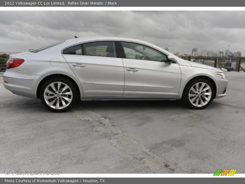 Reflex Silver Metallic / Black 2012 Volkswagen CC Lux Limited