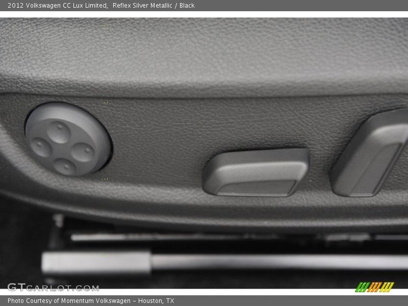 Reflex Silver Metallic / Black 2012 Volkswagen CC Lux Limited