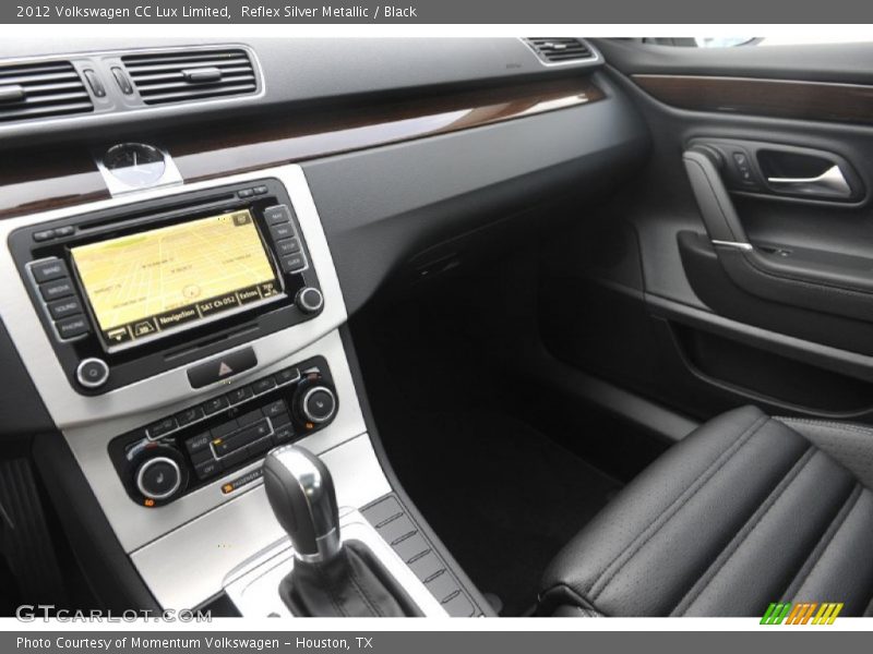 Reflex Silver Metallic / Black 2012 Volkswagen CC Lux Limited
