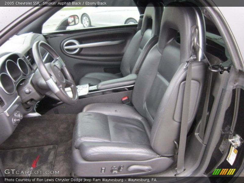  2005 SSR  Ebony Black Interior