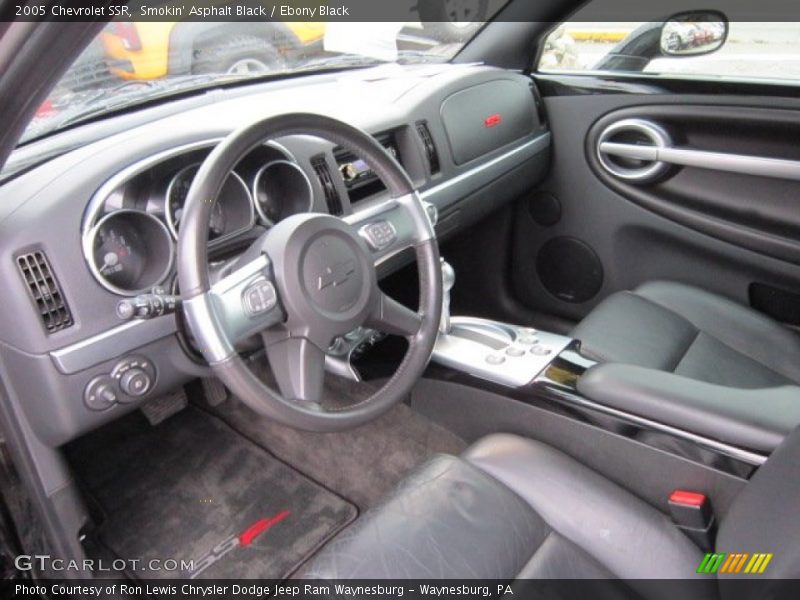 Smokin' Asphalt Black / Ebony Black 2005 Chevrolet SSR