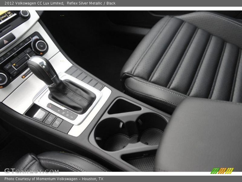 Reflex Silver Metallic / Black 2012 Volkswagen CC Lux Limited