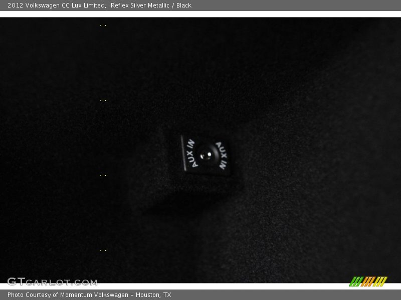 Reflex Silver Metallic / Black 2012 Volkswagen CC Lux Limited