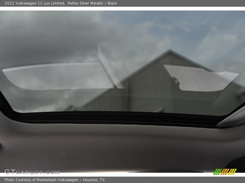 Reflex Silver Metallic / Black 2012 Volkswagen CC Lux Limited