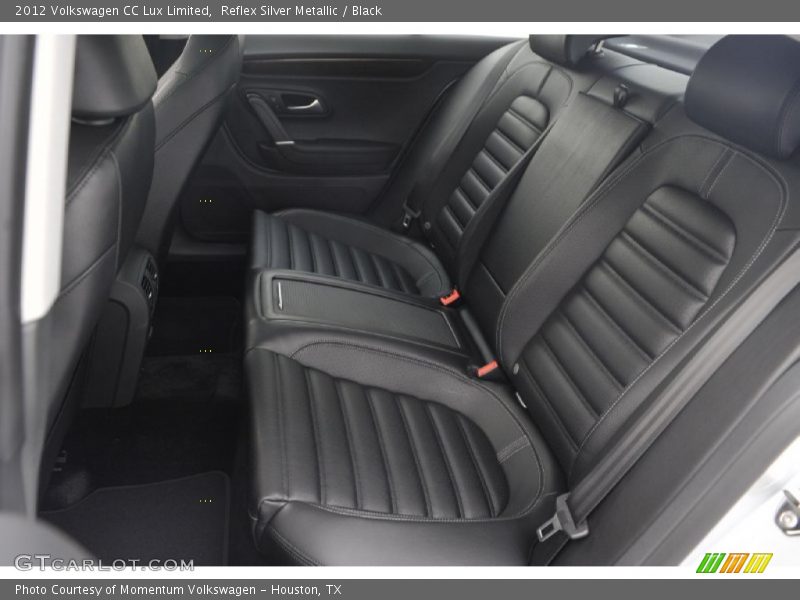 Reflex Silver Metallic / Black 2012 Volkswagen CC Lux Limited