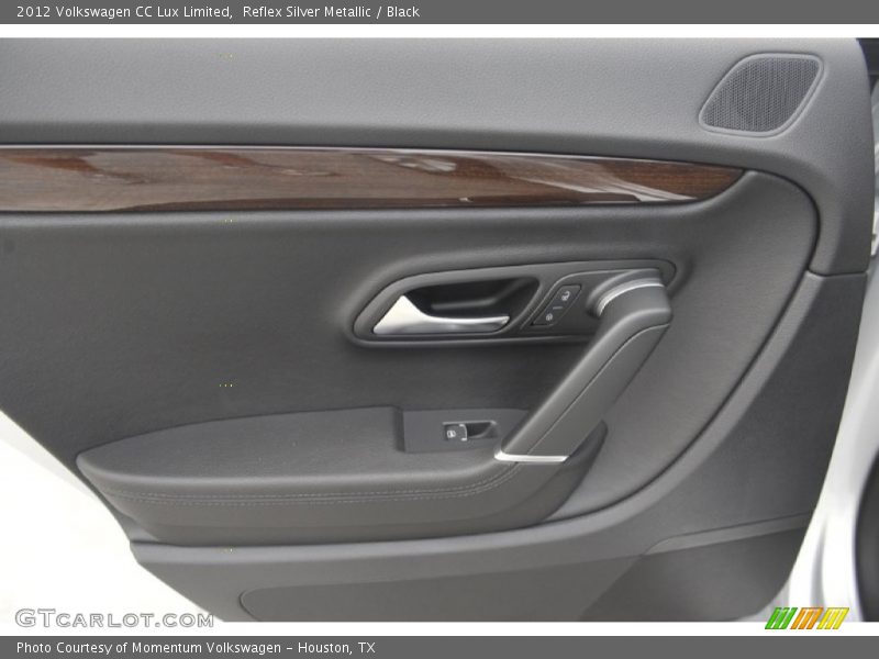 Reflex Silver Metallic / Black 2012 Volkswagen CC Lux Limited