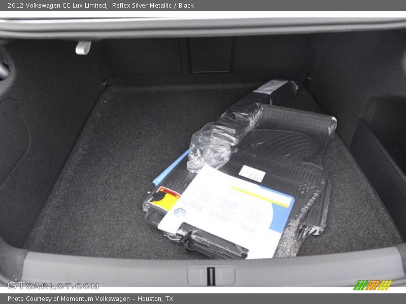 Reflex Silver Metallic / Black 2012 Volkswagen CC Lux Limited