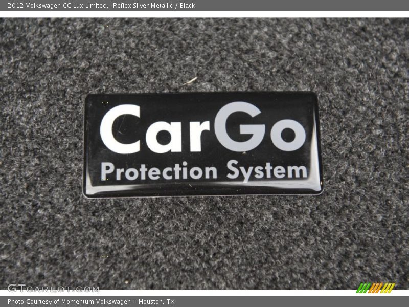 Reflex Silver Metallic / Black 2012 Volkswagen CC Lux Limited