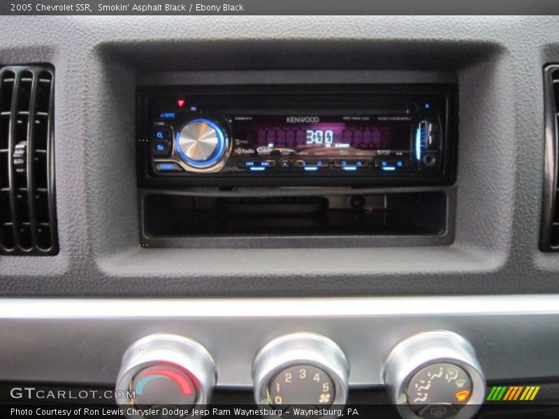 Smokin' Asphalt Black / Ebony Black 2005 Chevrolet SSR