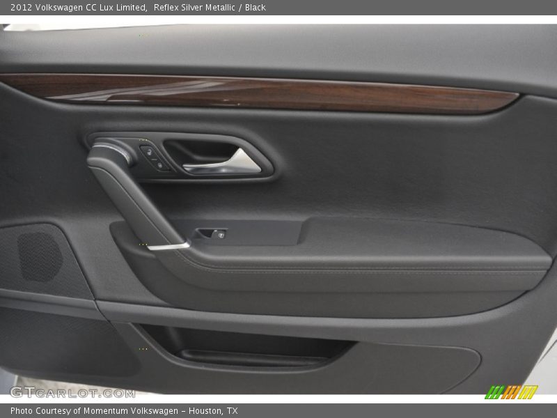 Reflex Silver Metallic / Black 2012 Volkswagen CC Lux Limited