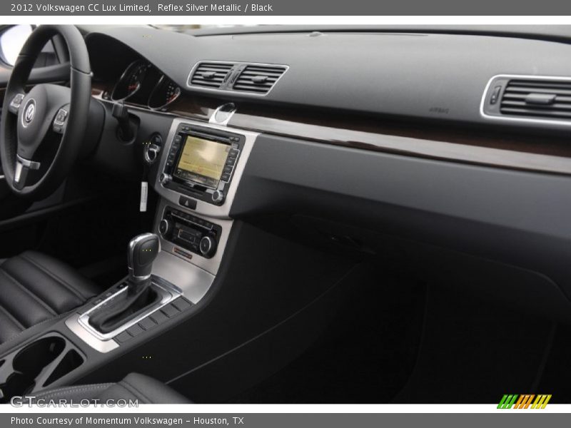 Reflex Silver Metallic / Black 2012 Volkswagen CC Lux Limited