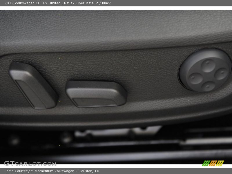 Reflex Silver Metallic / Black 2012 Volkswagen CC Lux Limited