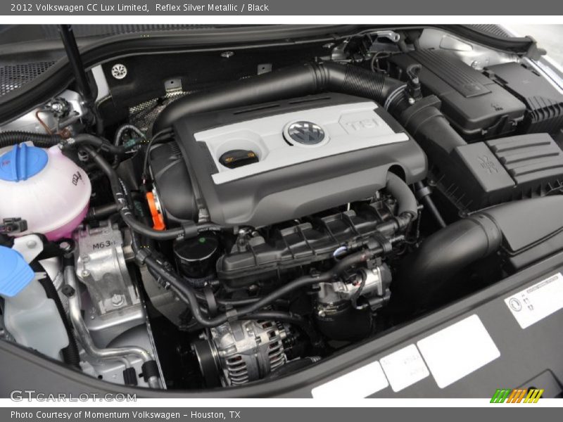 Reflex Silver Metallic / Black 2012 Volkswagen CC Lux Limited