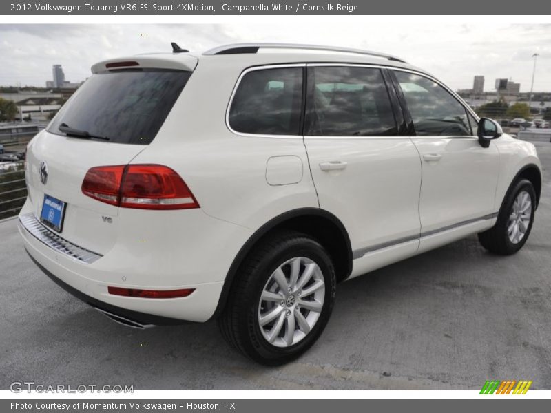 Campanella White / Cornsilk Beige 2012 Volkswagen Touareg VR6 FSI Sport 4XMotion