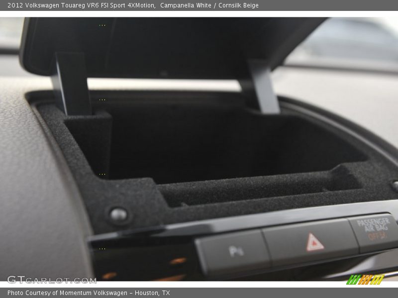 Campanella White / Cornsilk Beige 2012 Volkswagen Touareg VR6 FSI Sport 4XMotion