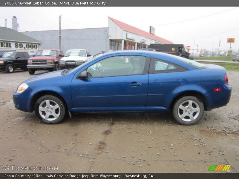 Arrival Blue Metallic / Gray 2005 Chevrolet Cobalt Coupe