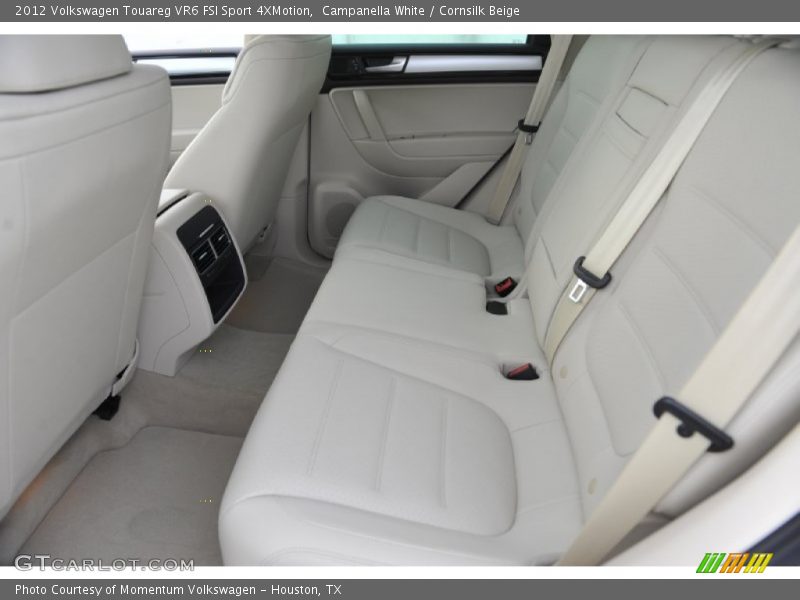 Campanella White / Cornsilk Beige 2012 Volkswagen Touareg VR6 FSI Sport 4XMotion