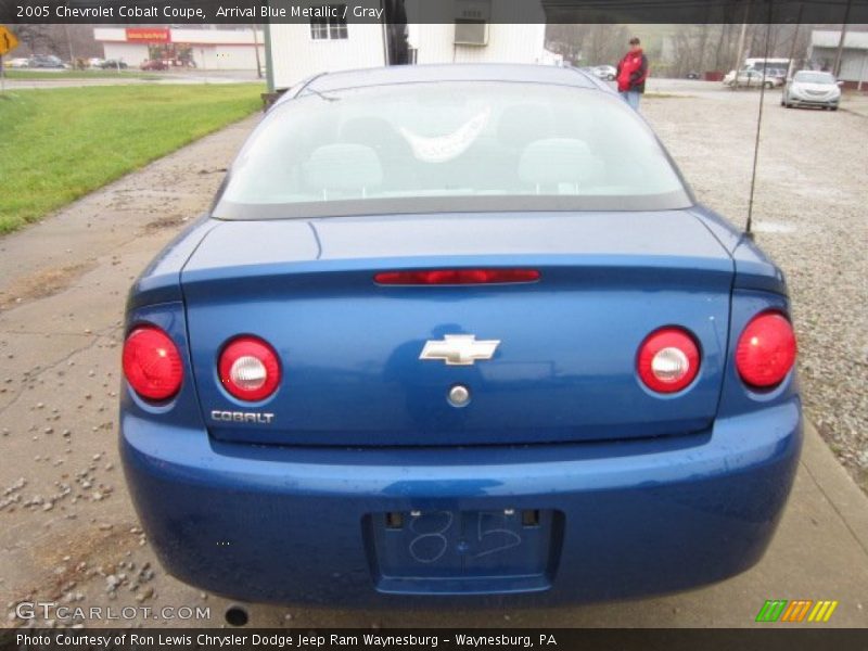 Arrival Blue Metallic / Gray 2005 Chevrolet Cobalt Coupe
