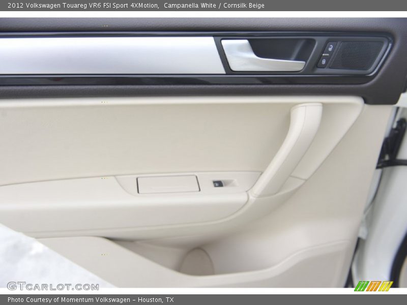 Campanella White / Cornsilk Beige 2012 Volkswagen Touareg VR6 FSI Sport 4XMotion