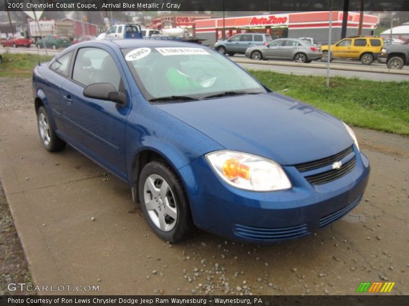 Arrival Blue Metallic / Gray 2005 Chevrolet Cobalt Coupe