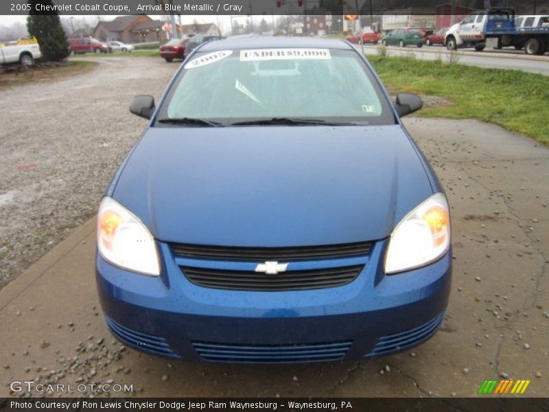 Arrival Blue Metallic / Gray 2005 Chevrolet Cobalt Coupe