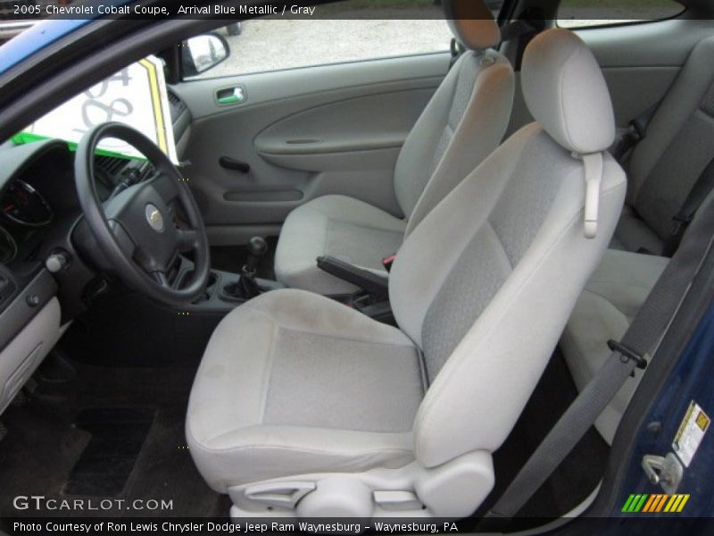Arrival Blue Metallic / Gray 2005 Chevrolet Cobalt Coupe