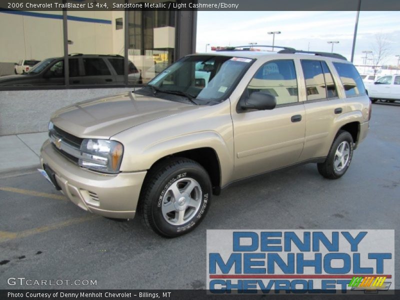 Sandstone Metallic / Light Cashmere/Ebony 2006 Chevrolet TrailBlazer LS 4x4