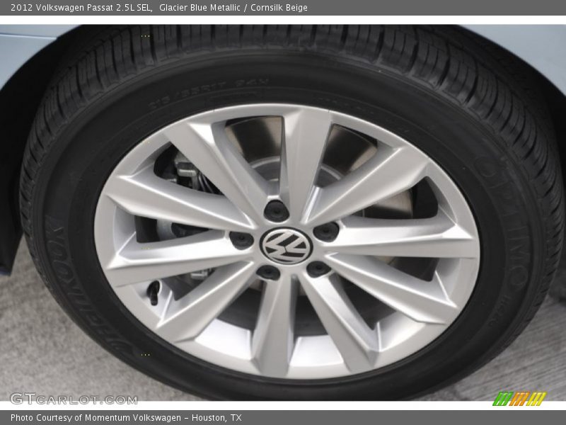  2012 Passat 2.5L SEL Wheel