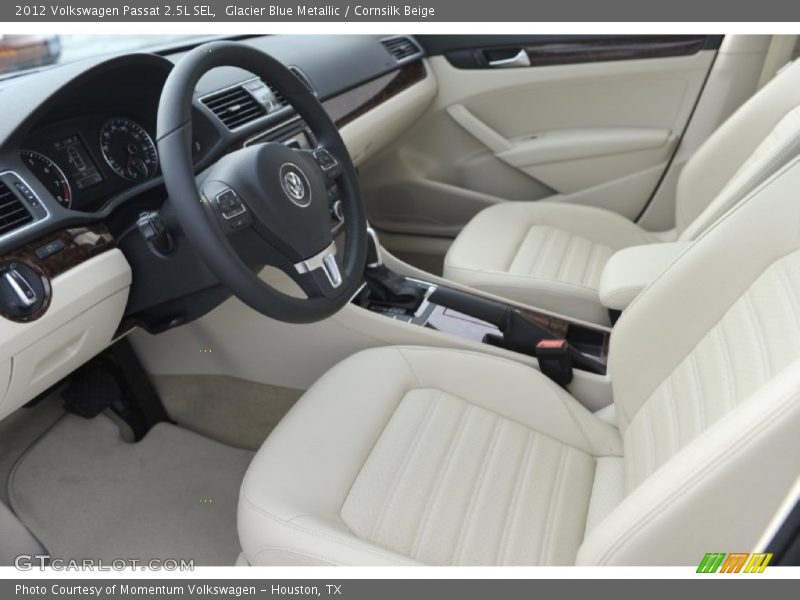  2012 Passat 2.5L SEL Cornsilk Beige Interior