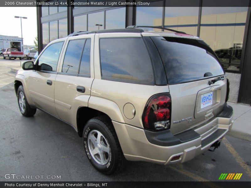 Sandstone Metallic / Light Cashmere/Ebony 2006 Chevrolet TrailBlazer LS 4x4