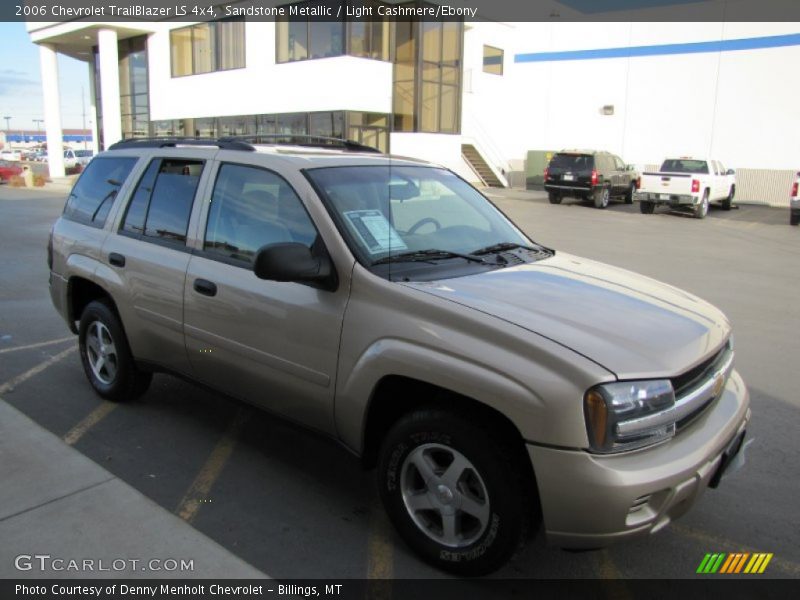 Sandstone Metallic / Light Cashmere/Ebony 2006 Chevrolet TrailBlazer LS 4x4