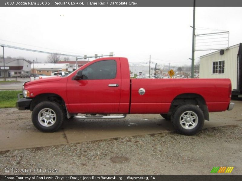  2003 Ram 2500 ST Regular Cab 4x4 Flame Red