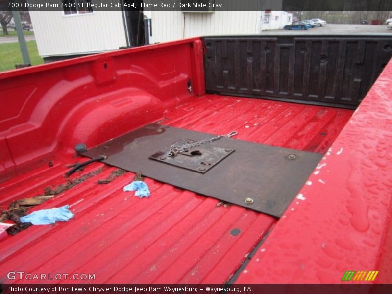 Flame Red / Dark Slate Gray 2003 Dodge Ram 2500 ST Regular Cab 4x4