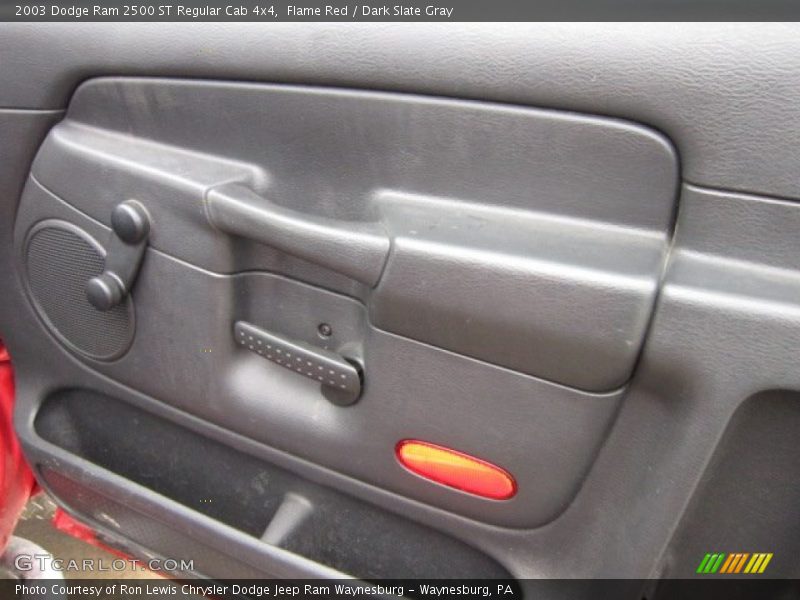 Flame Red / Dark Slate Gray 2003 Dodge Ram 2500 ST Regular Cab 4x4