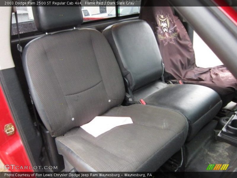 Flame Red / Dark Slate Gray 2003 Dodge Ram 2500 ST Regular Cab 4x4