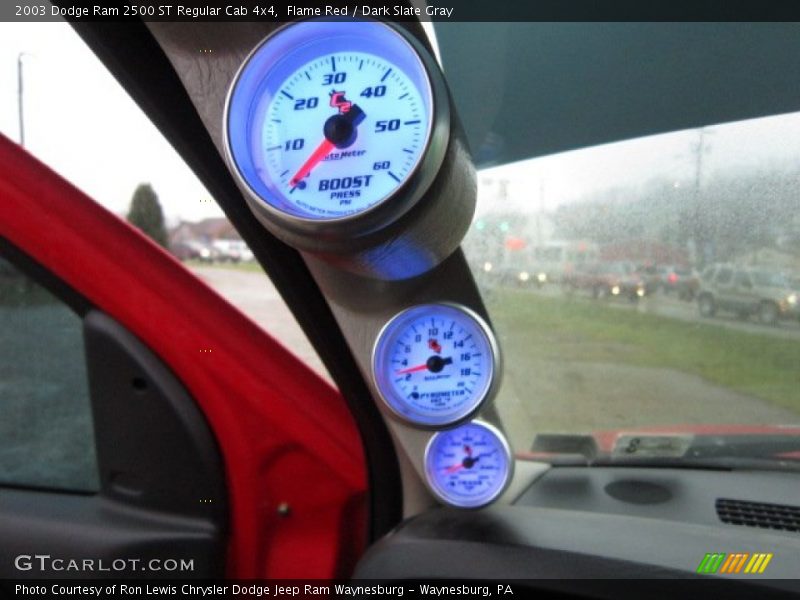 Flame Red / Dark Slate Gray 2003 Dodge Ram 2500 ST Regular Cab 4x4