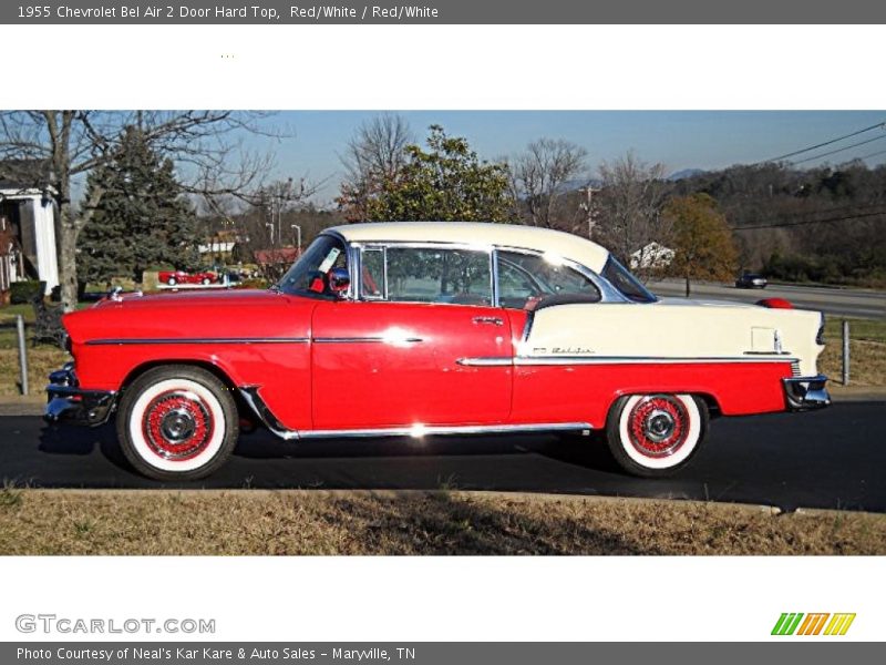  1955 Bel Air 2 Door Hard Top Red/White